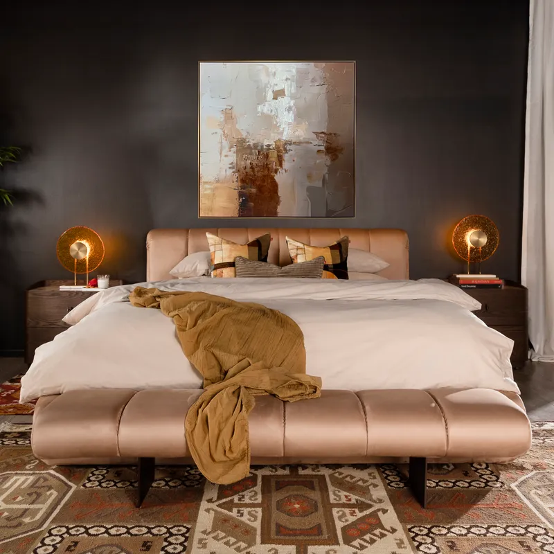 KUBA cushion cover gold - 50x50cm