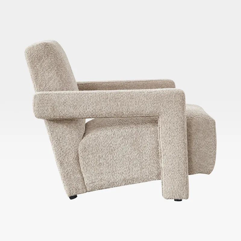 ASHER armchair taupe