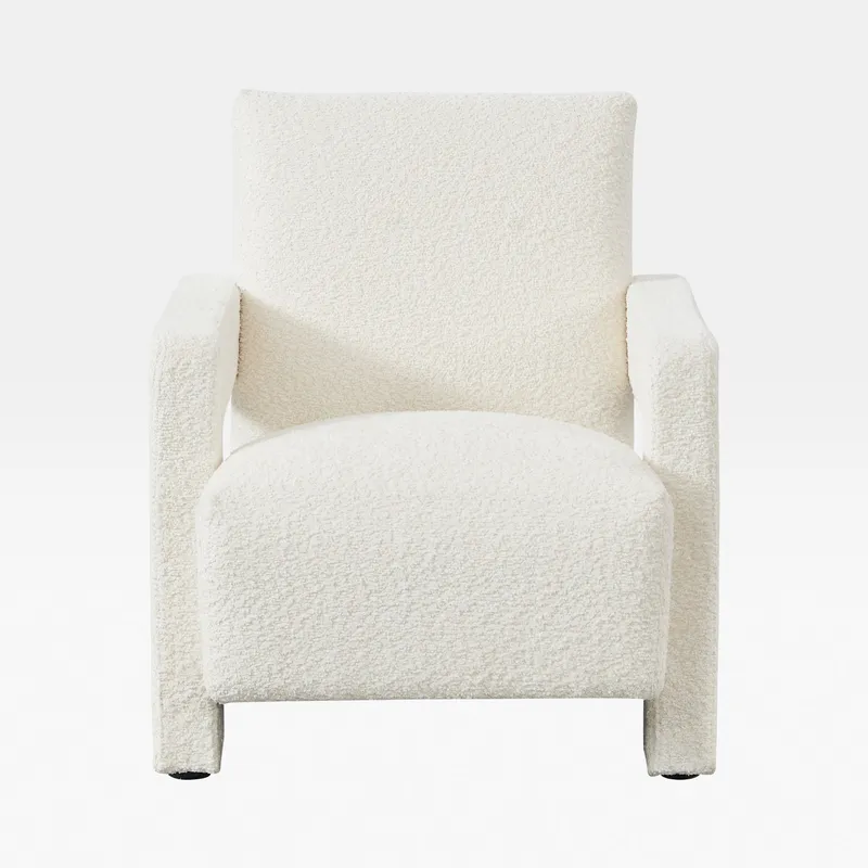 ASHER armchair white
