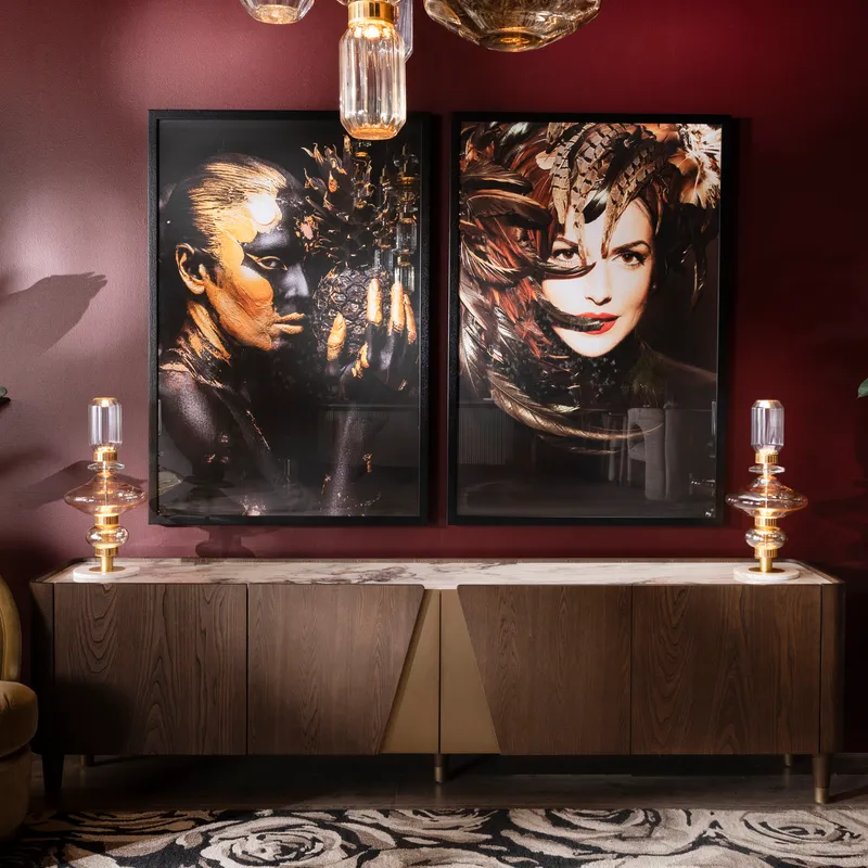 EMILIA tv unit brown - 61x220cm