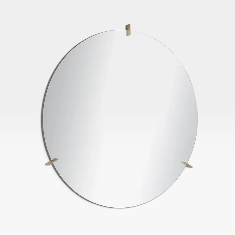 ANTONIO wall mirror gold - 114x110cm