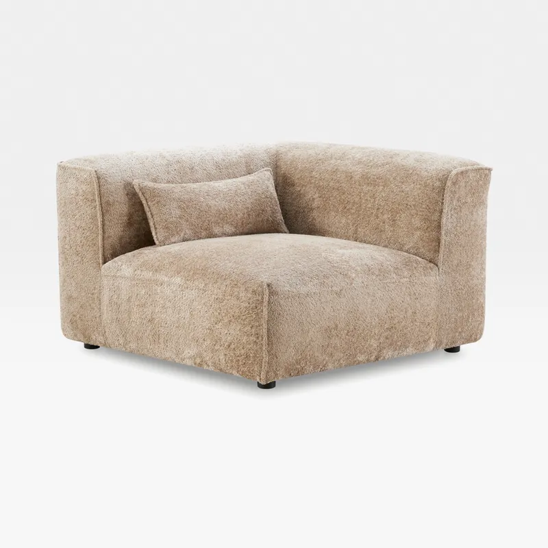 LEOPOLD corner modular chair beige