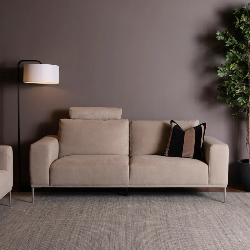 CITY 3 seater sofa beige