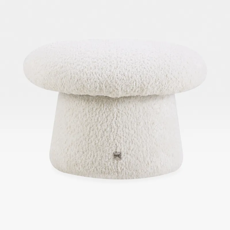MUSHROOM stool white - medium