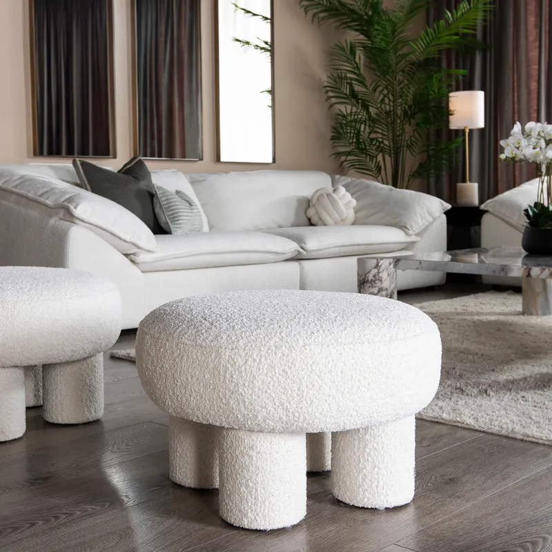 TRISKELE stool white - large