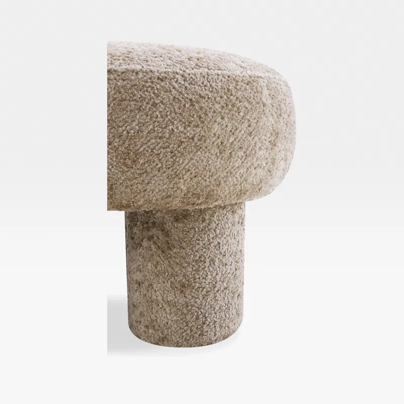 TRISKELE stool beige - large