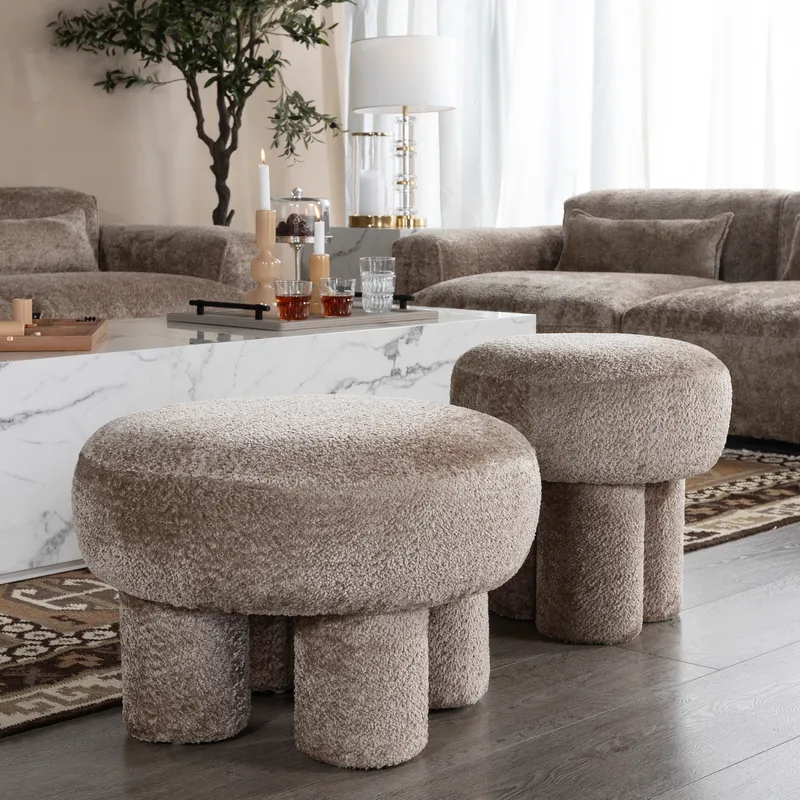 TRISKELE stool beige - medium