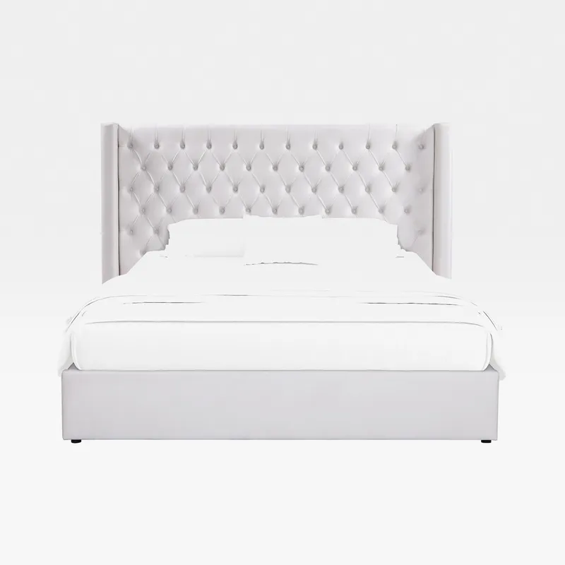 MAGAZIN storage bed beige - 180x200cm