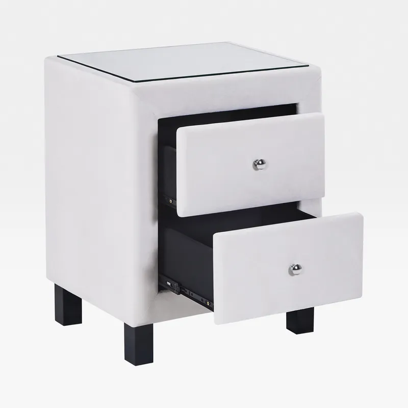 VALORE bedside table beige
