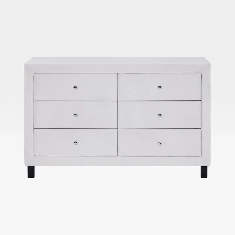 VALORE chest of 6 drawers beige