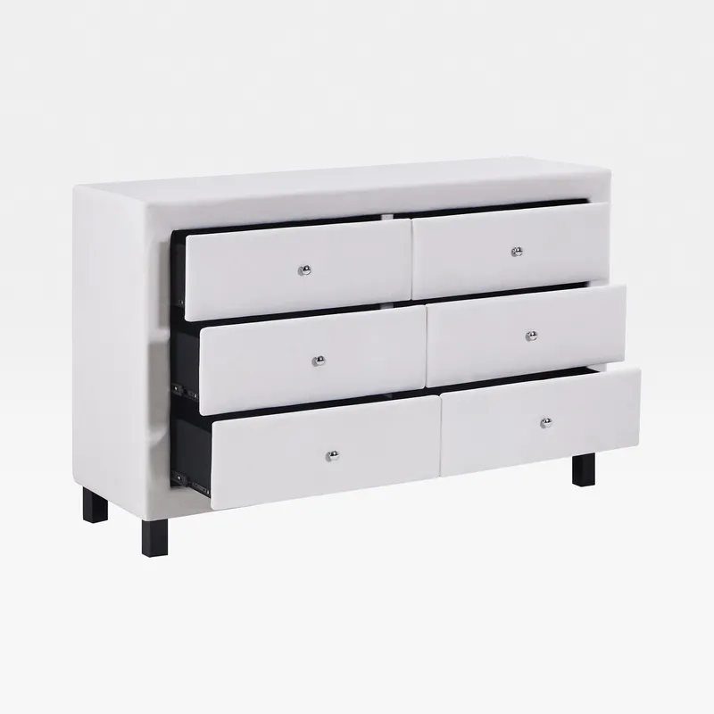 VALORE chest of 6 drawers beige