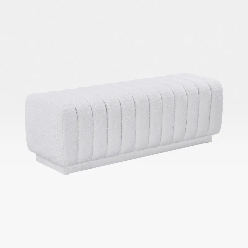 PANCA stool white - 124x41cm