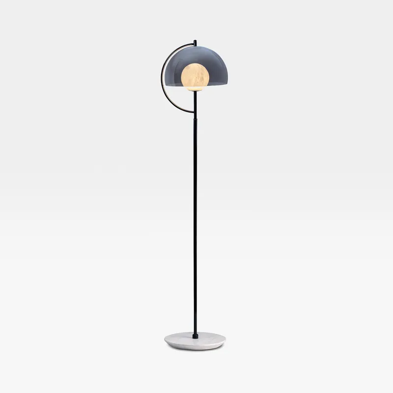 FREYA floor lamp grey/black - H165cm