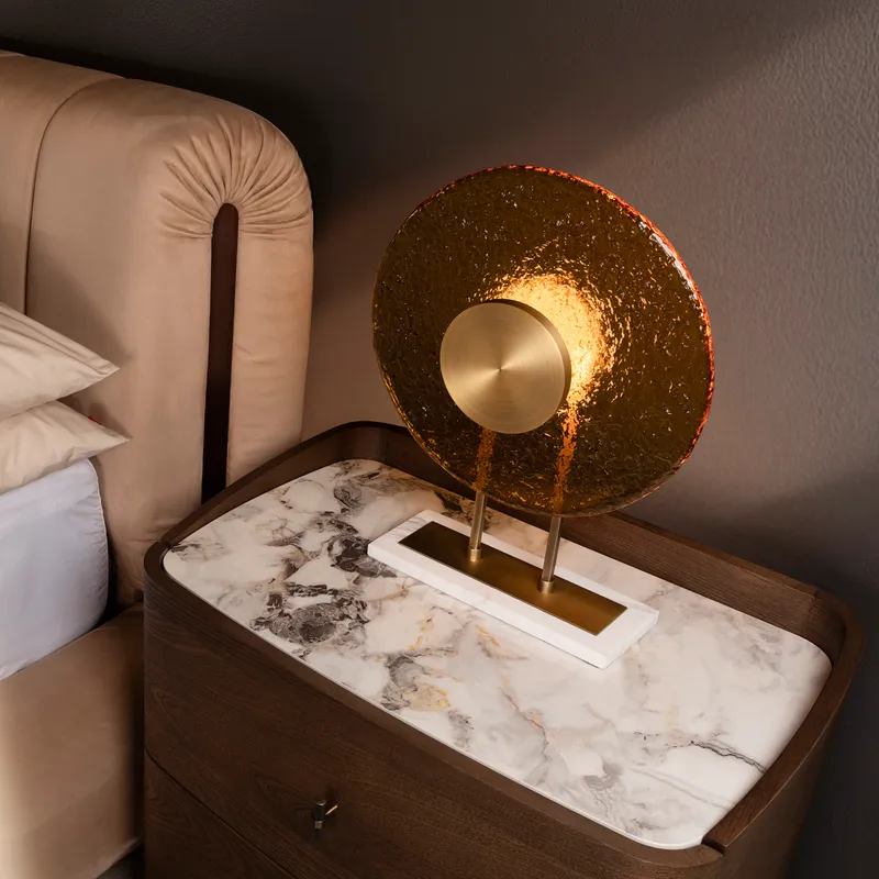 EMILIA bedside table brown