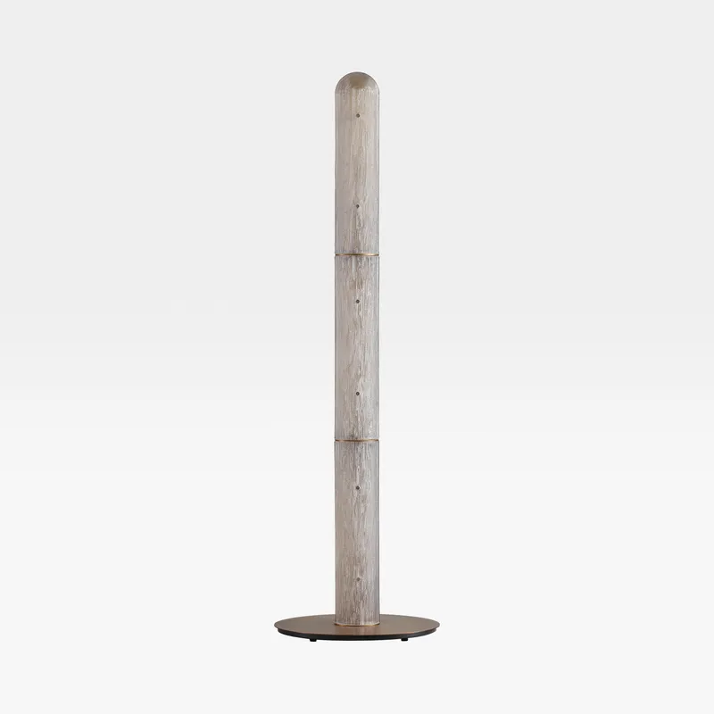 MAELLA floor lamp clear/brass - H163cm
