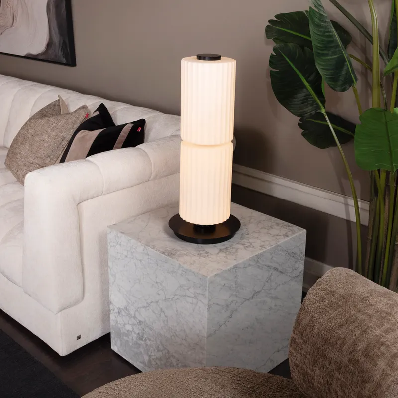 AVALON table lamp white/black - H60cm