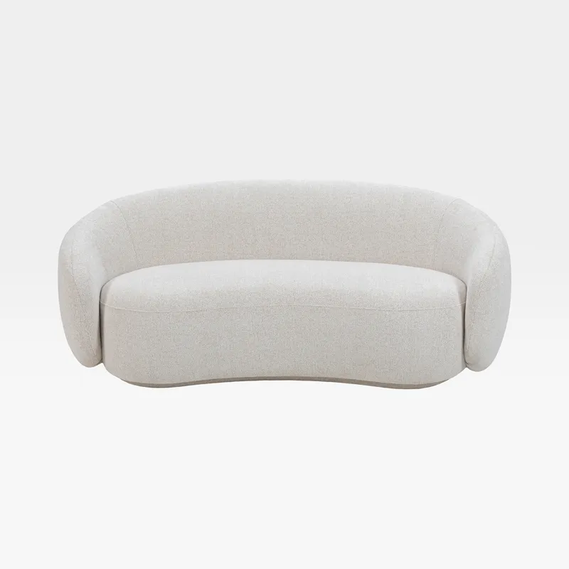 AMANDA 2 seater sofa white