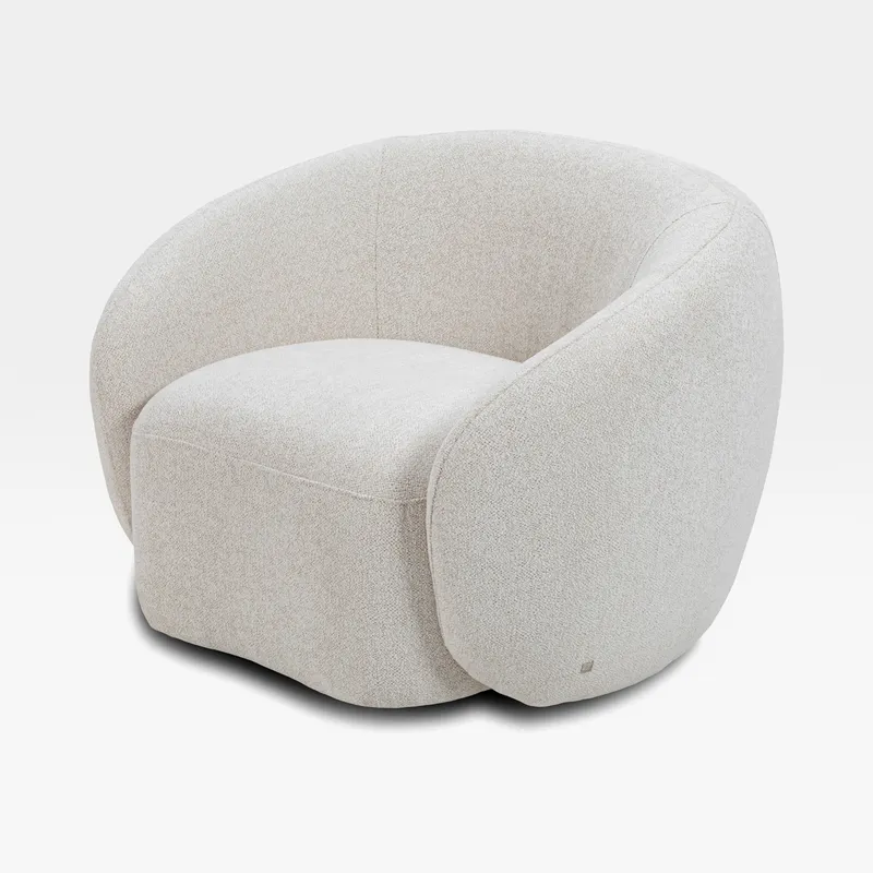 AMANDA swivel chair white