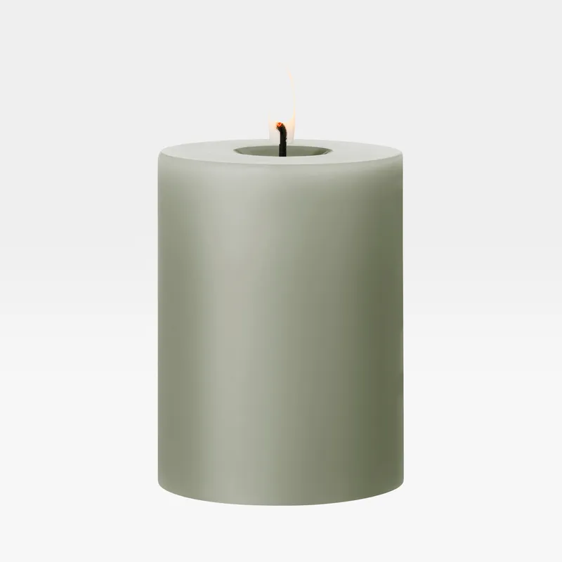 ERIK LED pillar candle artichoke - H10cm