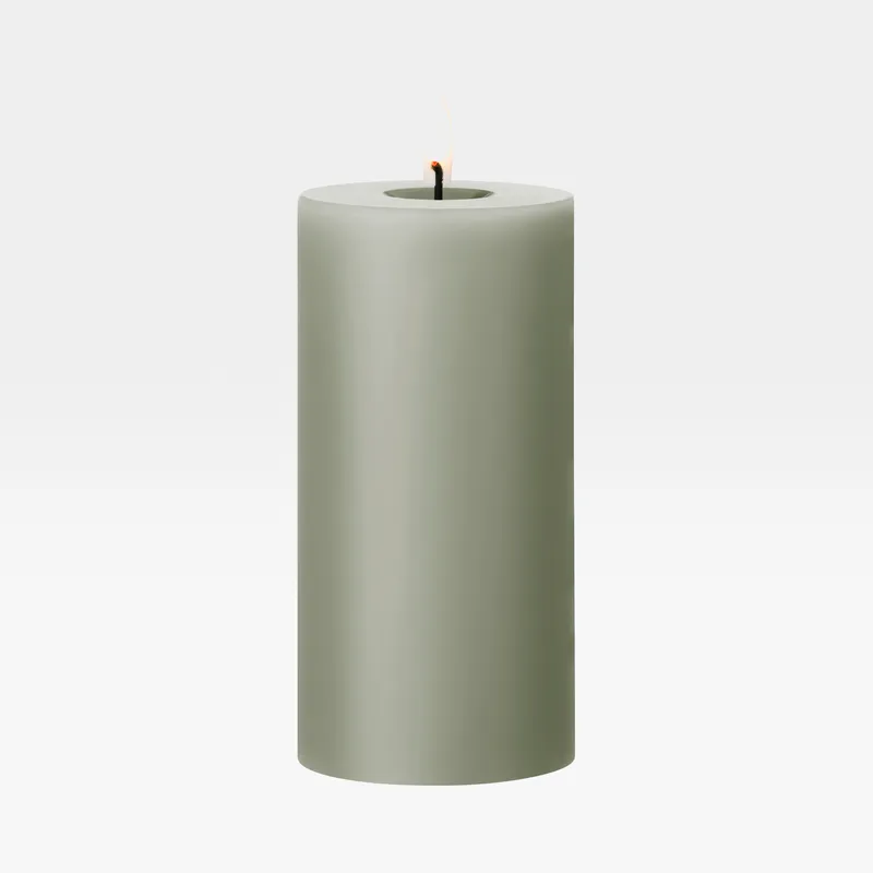 ERIK LED pillar candle artichoke - H15cm