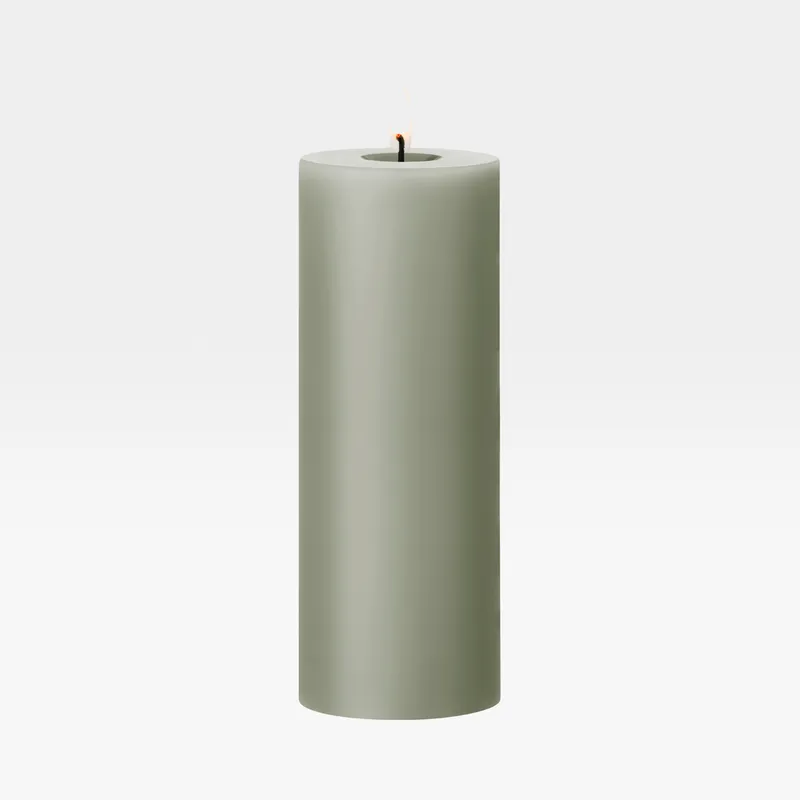 ERIK LED pillar candle artichoke - H20cm