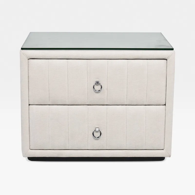 FIORI bedside table white