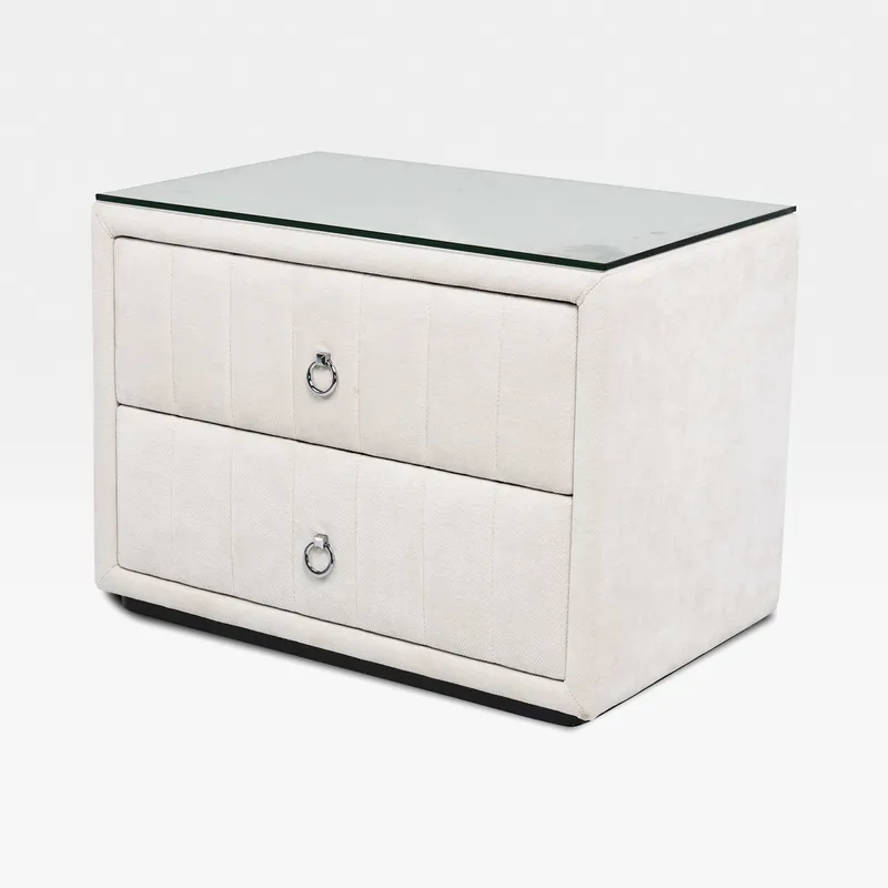 FIORI bedside table white
