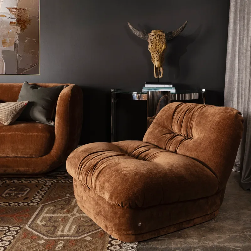 SNUG armchair brown