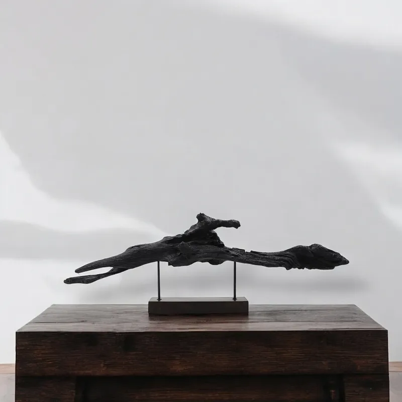 DRIFT decoration black - H37cm