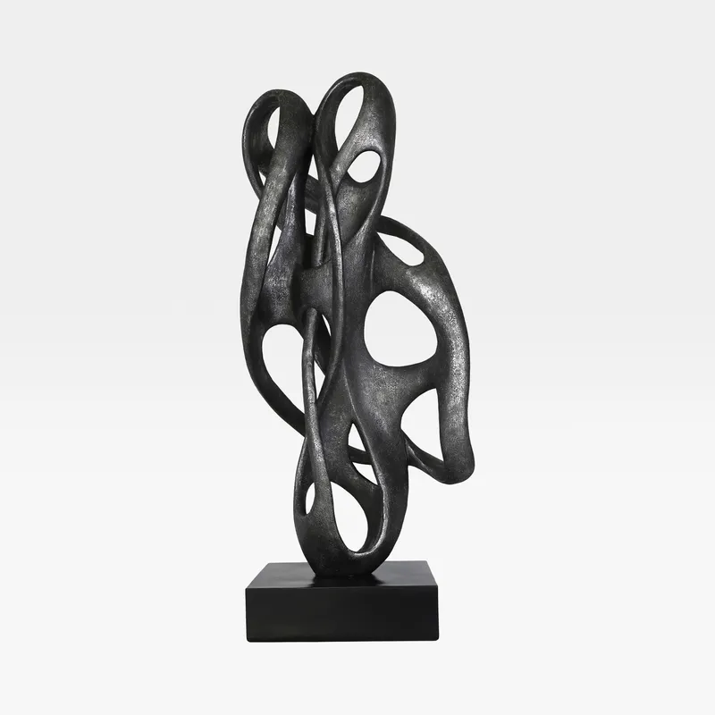 AETHER decoration grey/black - H69cm