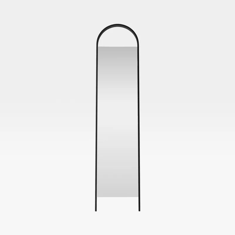 BELLWOOD floor mirror black - 193x45cm