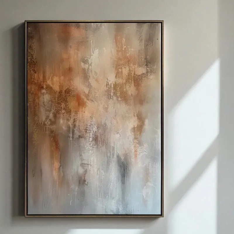 GLORY II framed canvas silver - 63x93cm