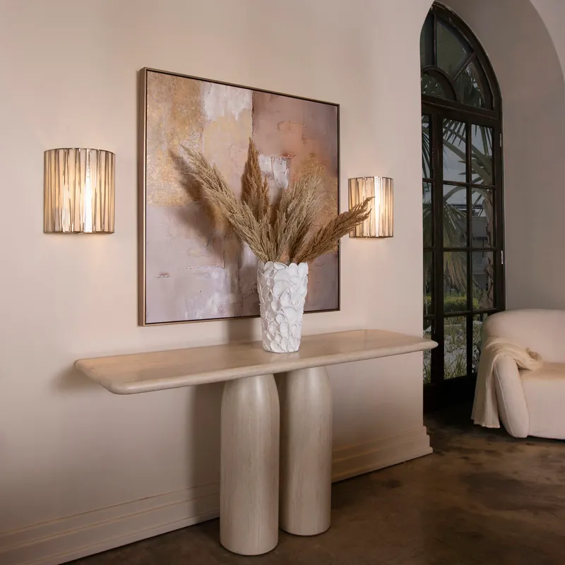 PAMPAS grass stem brown - H91cm