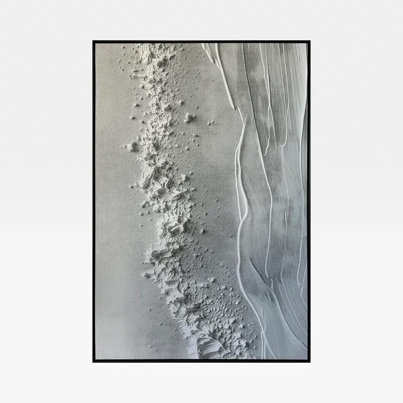 ENCHANT I framed canvas black - 103x153cm