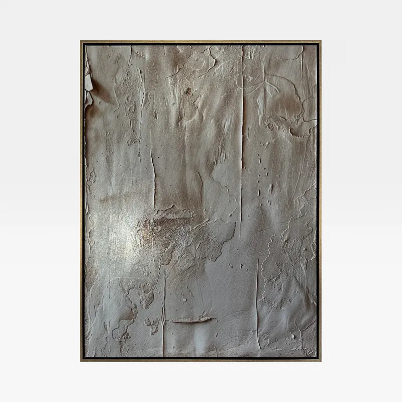 BALANCE II framed canvas silver - 63x83cm