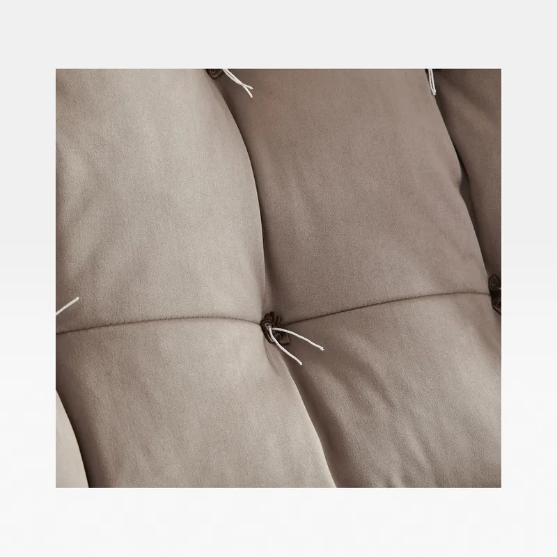 CALM swivel recliner armchair taupe