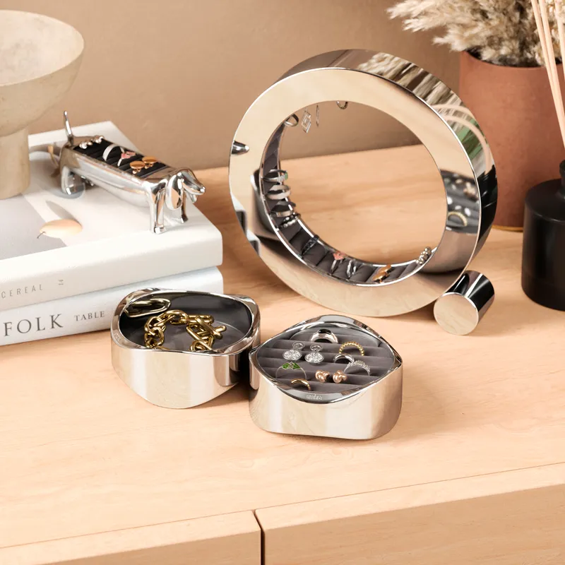 FERRIS jewellery organiser chrome