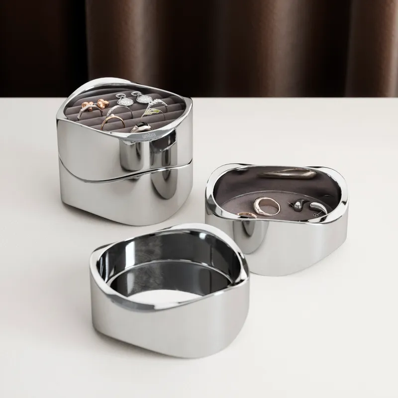 WAVY jewellery organiser chrome