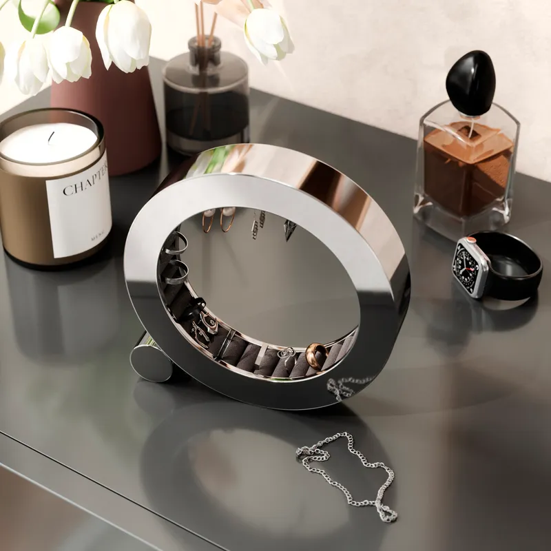 FERRIS jewellery organiser chrome