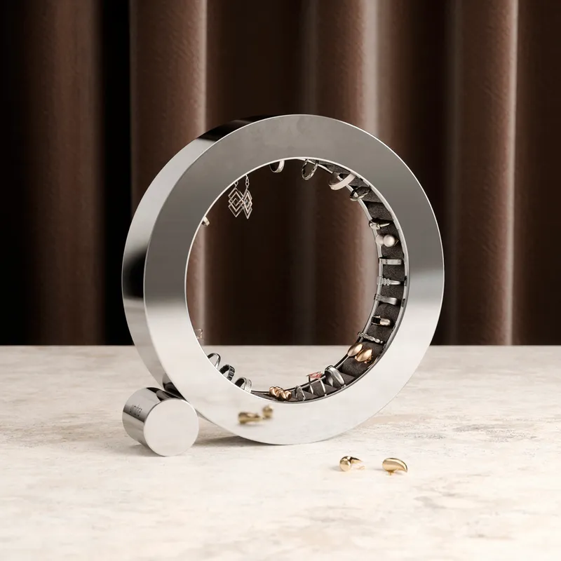 FERRIS jewellery organiser chrome