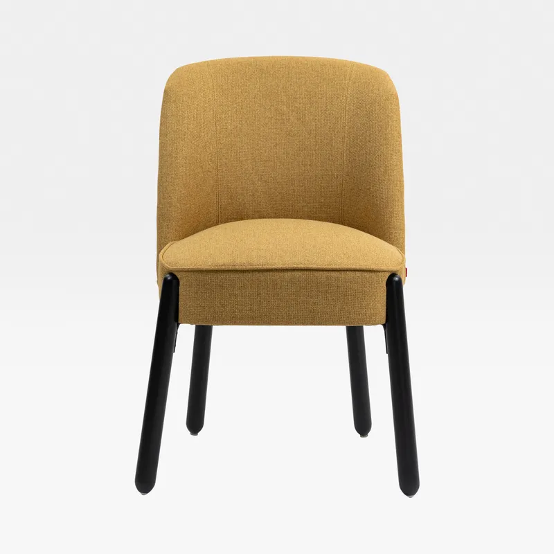 DINEZY dining chair yellow/brown