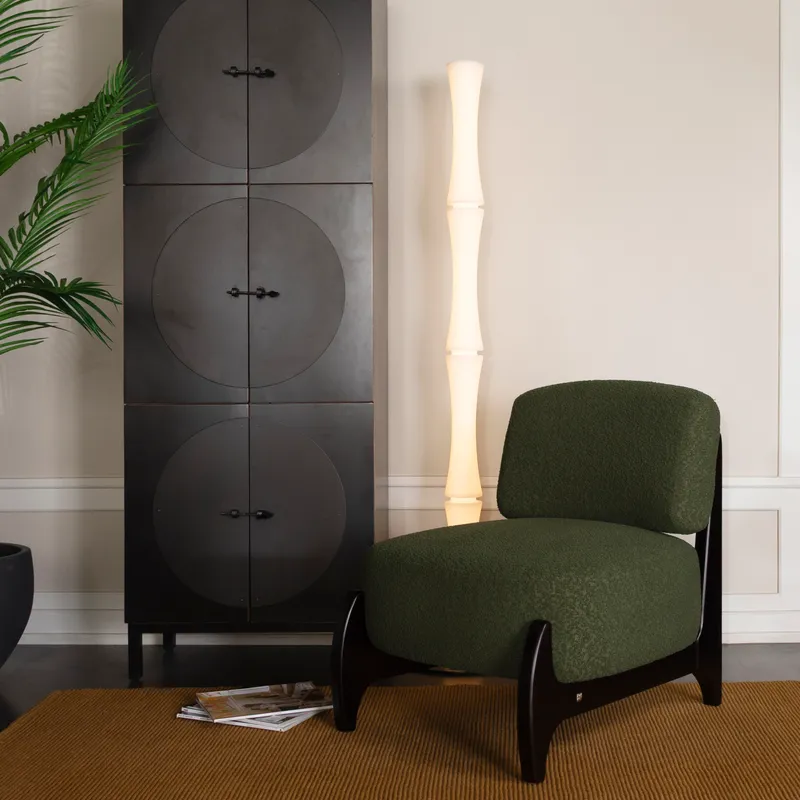 CHANG cabinet black - 190x65cm