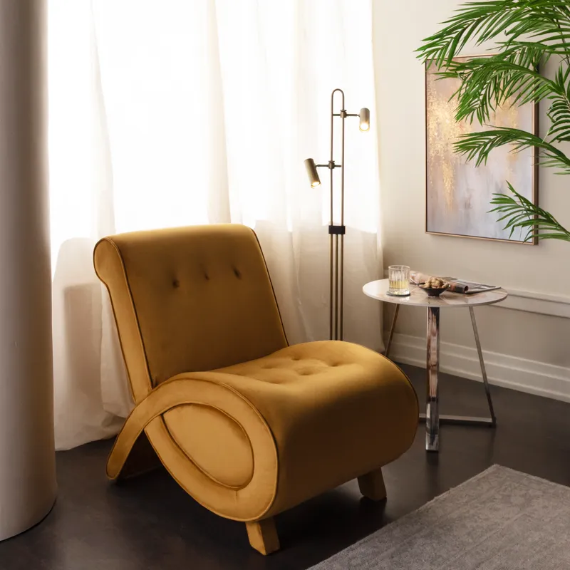 MENZA side table multicolour - dia 60cm