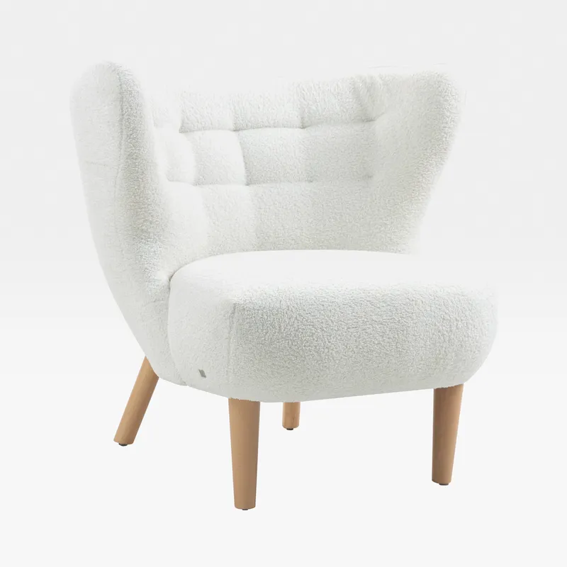 COZY armchair white