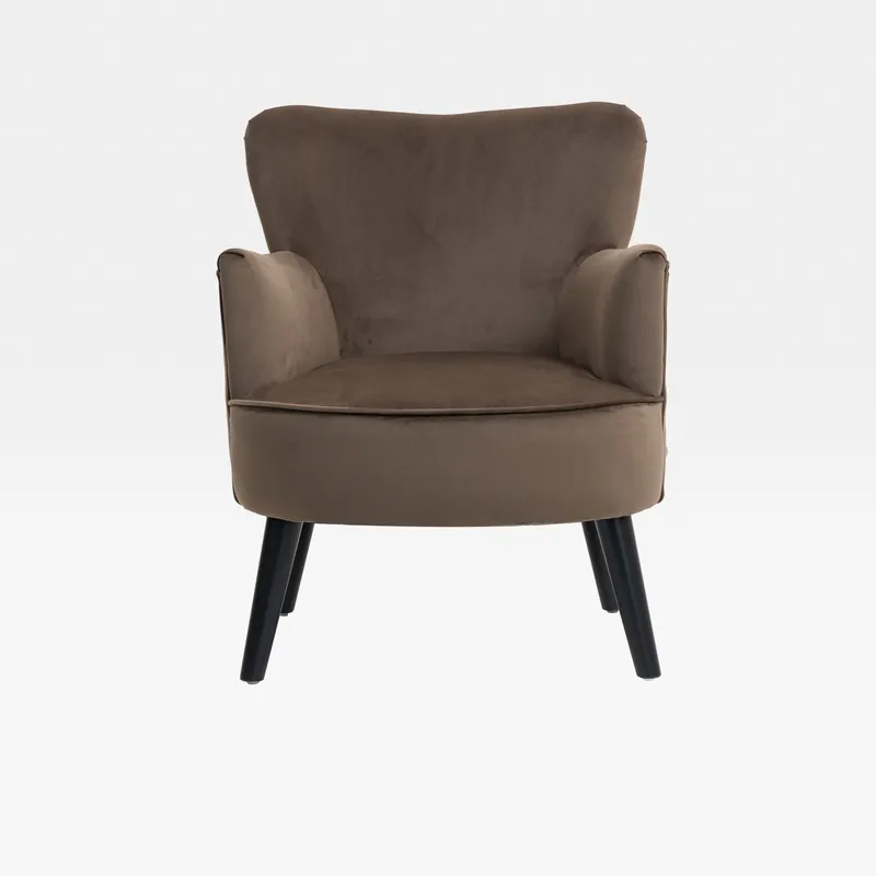 PLUSH armchair brown