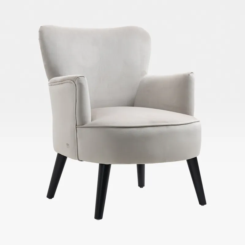 PLUSH armchair taupe