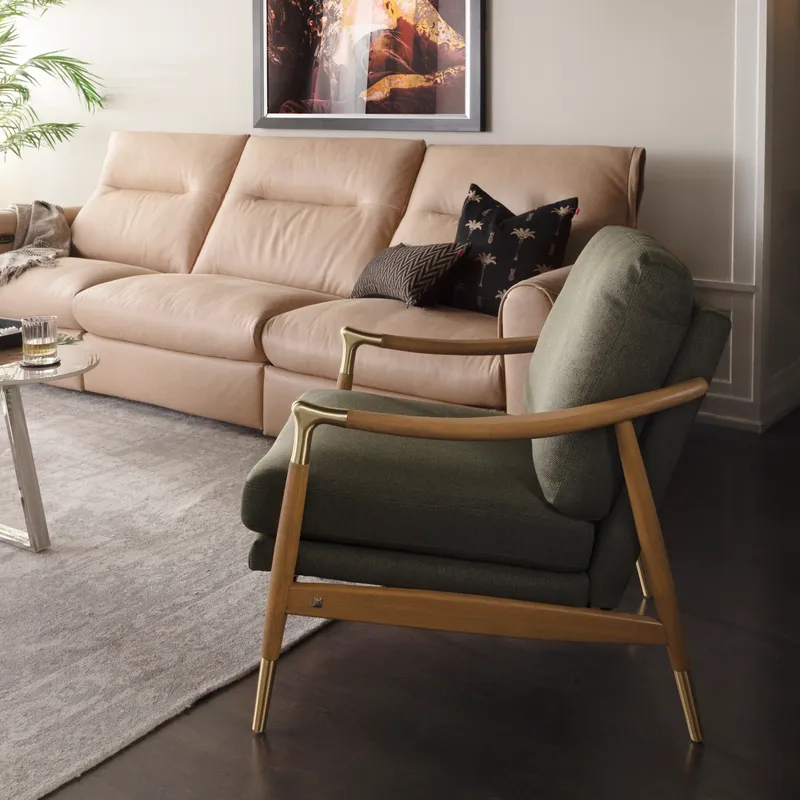 CHILL armchair green