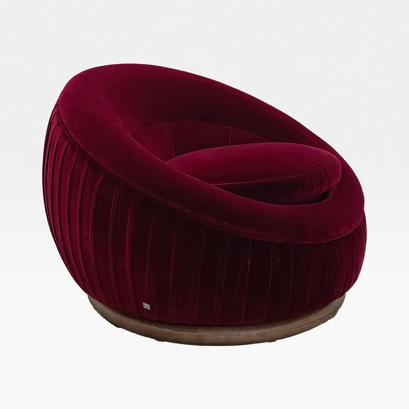 SNUGLY armchair burgundy