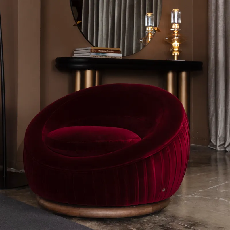 SNUGLY armchair burgundy