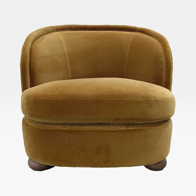 SWEET armchair mustard